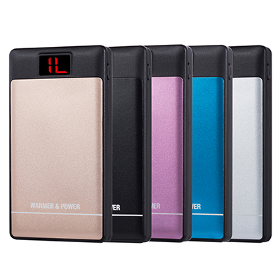 8000mAh Power Bank with warmer