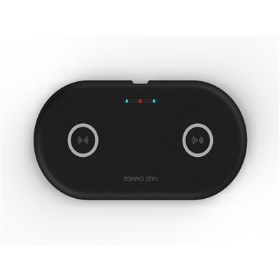 2USB output Wireless chargerstation
